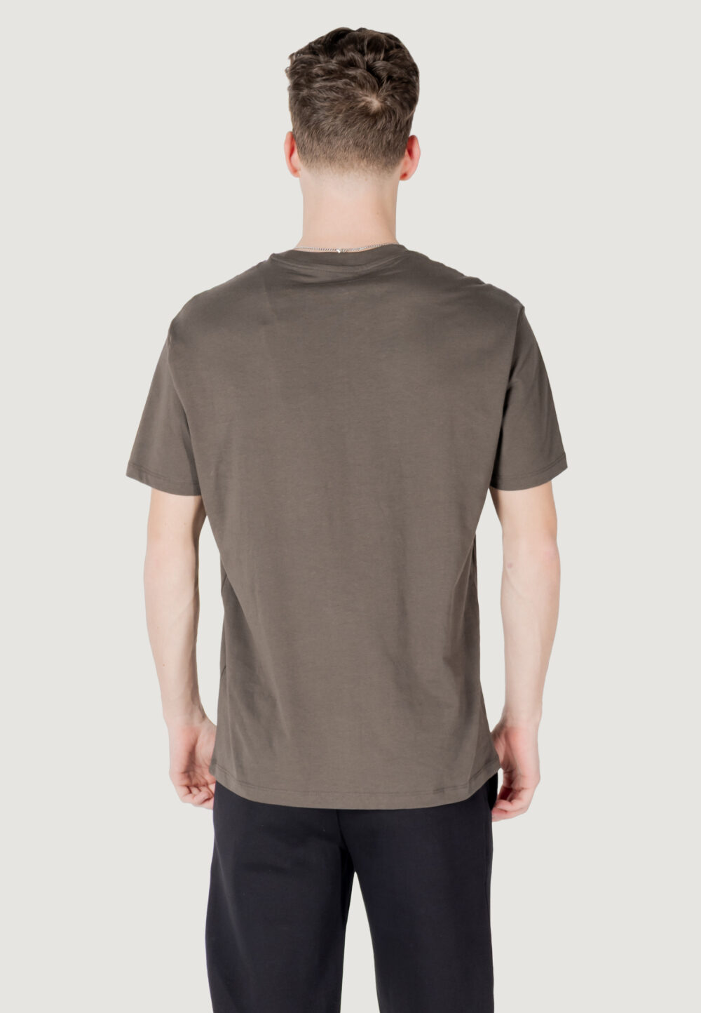 T-shirt Armani Exchange Verde Oliva - Foto 5