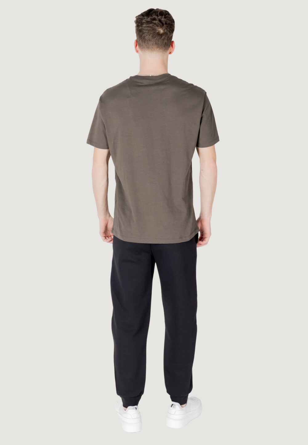 T-shirt Armani Exchange Verde Oliva - Foto 8