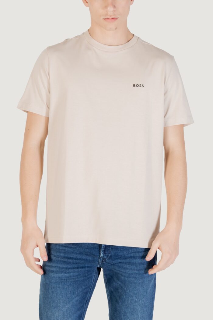 T-shirt Boss tee 10256064 01 Beige