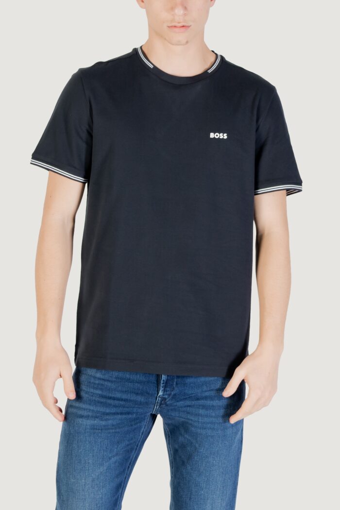 T-shirt Boss taul 10255848 01 Blue scuro