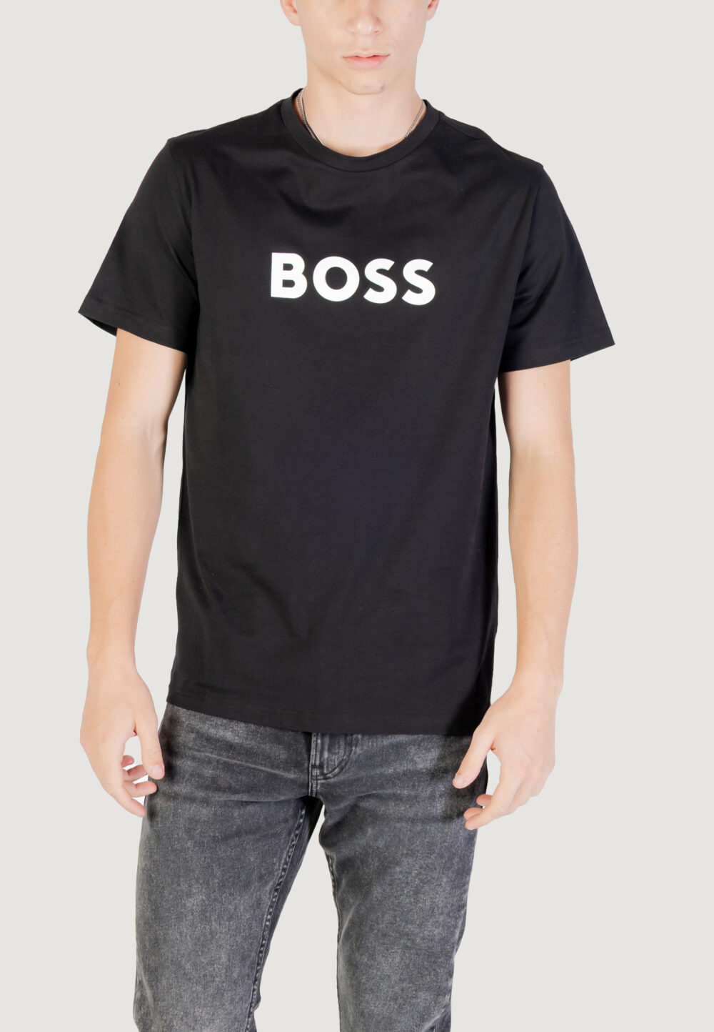 T-shirt Boss Nero - Foto 1
