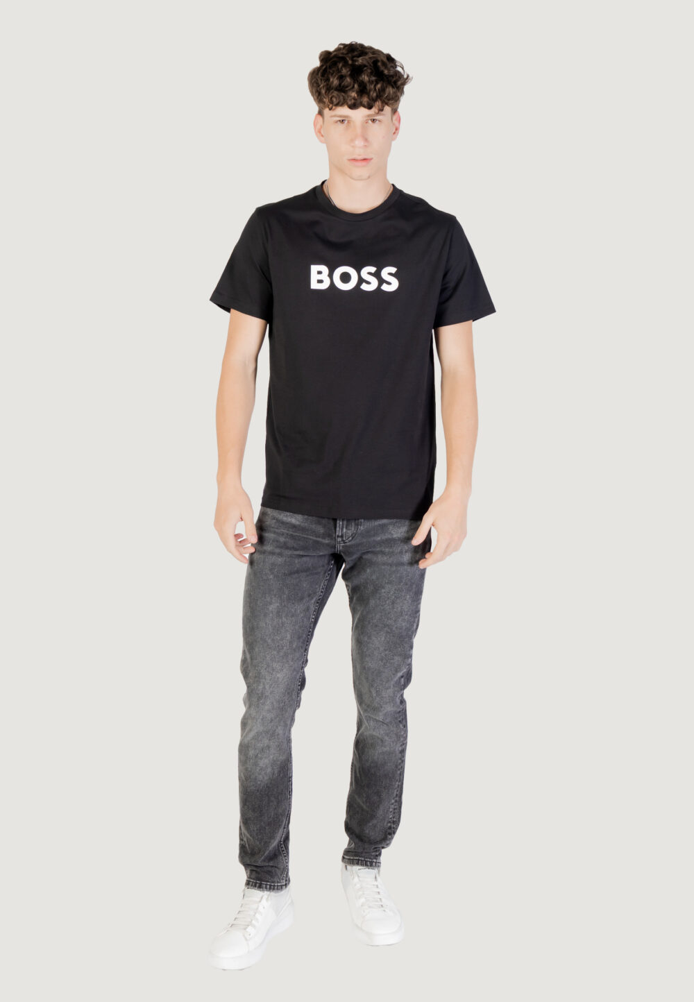 T-shirt Boss Nero - Foto 7