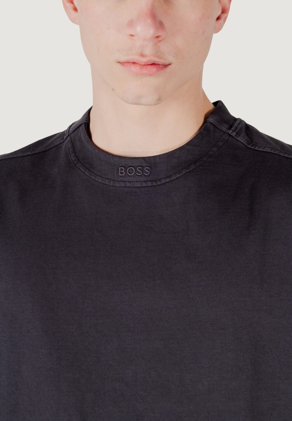T-shirt Boss te_dye_ 10262477 01 Nero - Foto 2