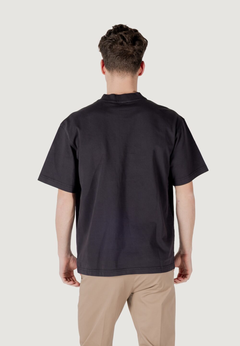 T-shirt Boss te_dye_ 10262477 01 Nero - Foto 3