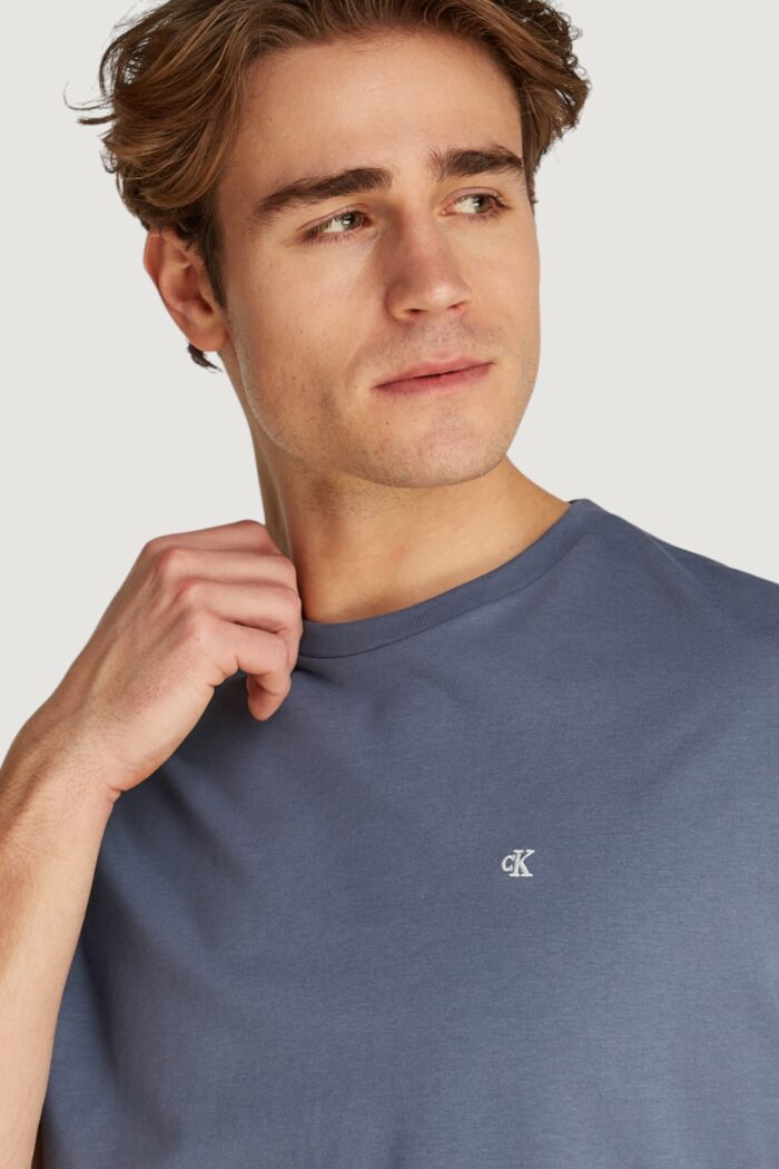 T-shirt Calvin Klein Jeans ss smooth cttn solid Indigo