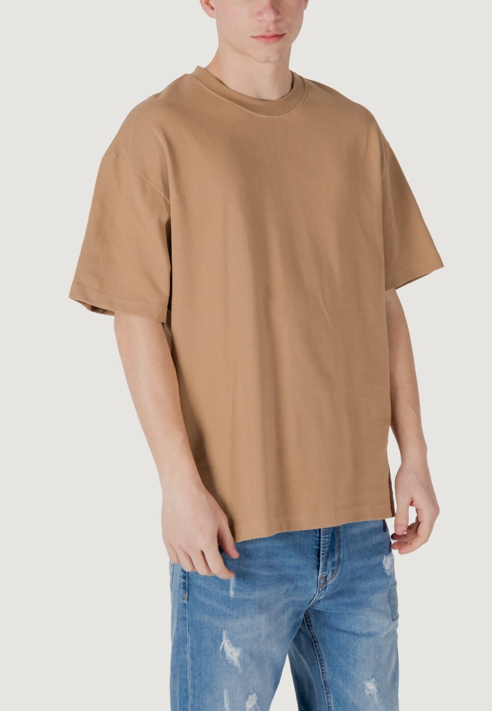 T-shirt Gianni Lupo Beige - Foto 3