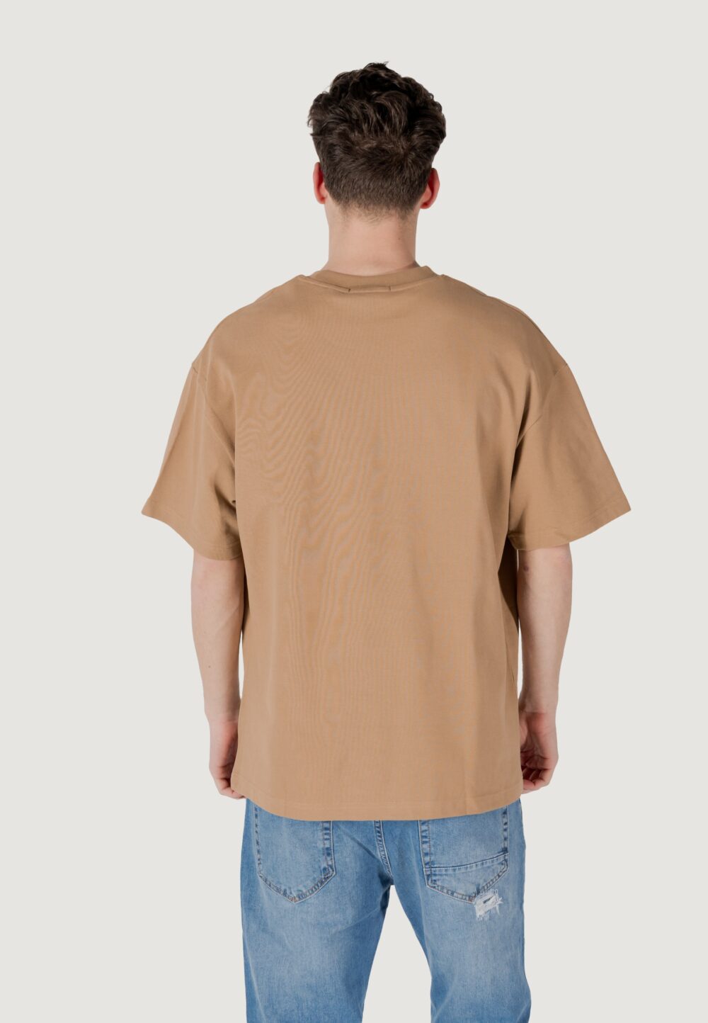 T-shirt Gianni Lupo Beige - Foto 4