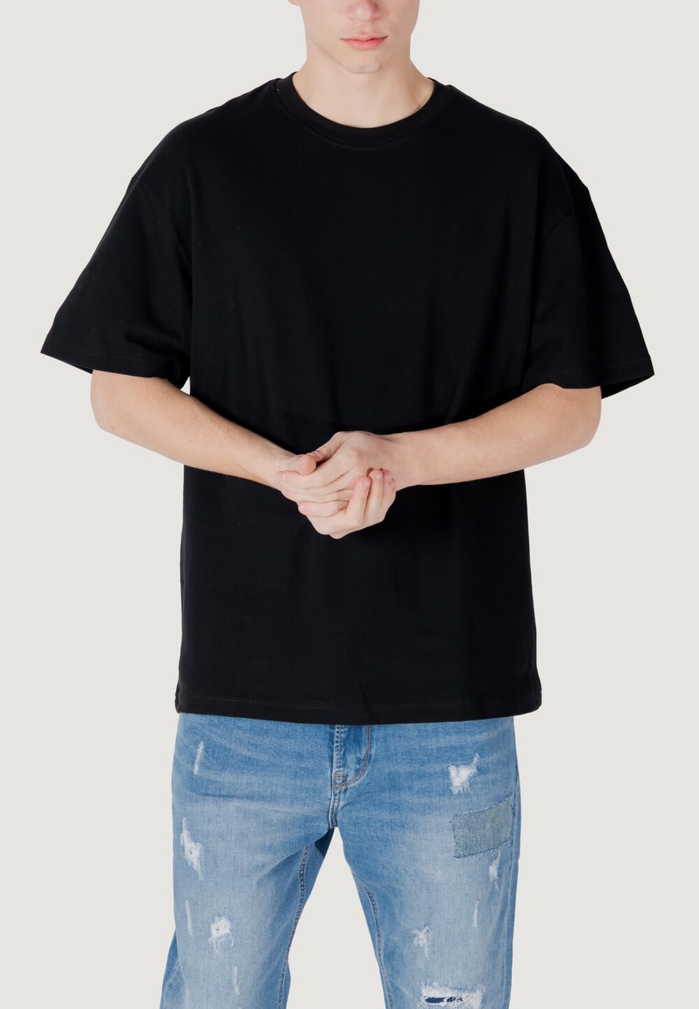 T-shirt Gianni Lupo Nero - Foto 1