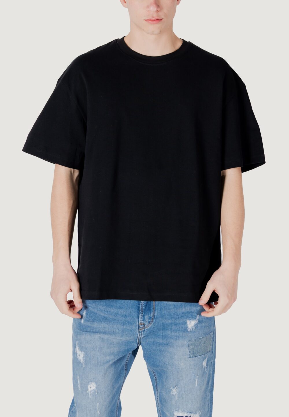 T-shirt Gianni Lupo Nero - Foto 4