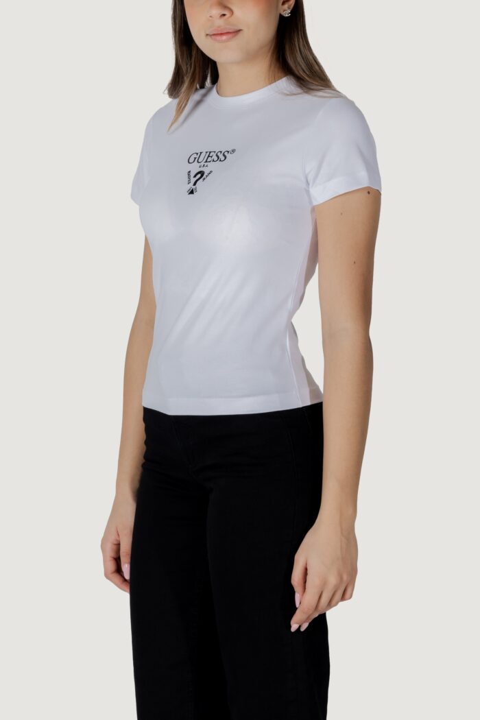 T-shirt Guess Active colette ss tee Bianco