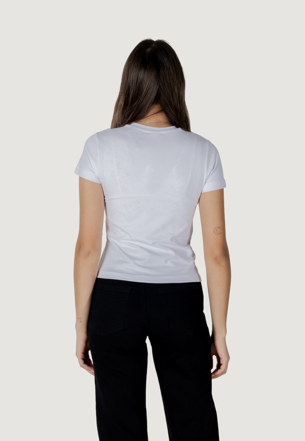 T-shirt Guess Active colette ss tee Bianco - Foto 5