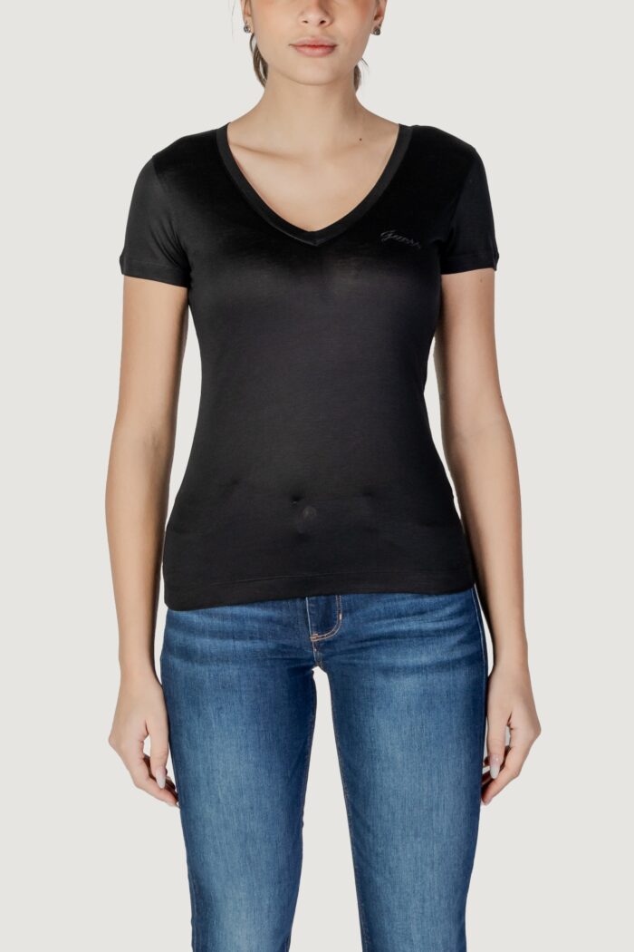 T-shirt Guess vn ss light basic Nero