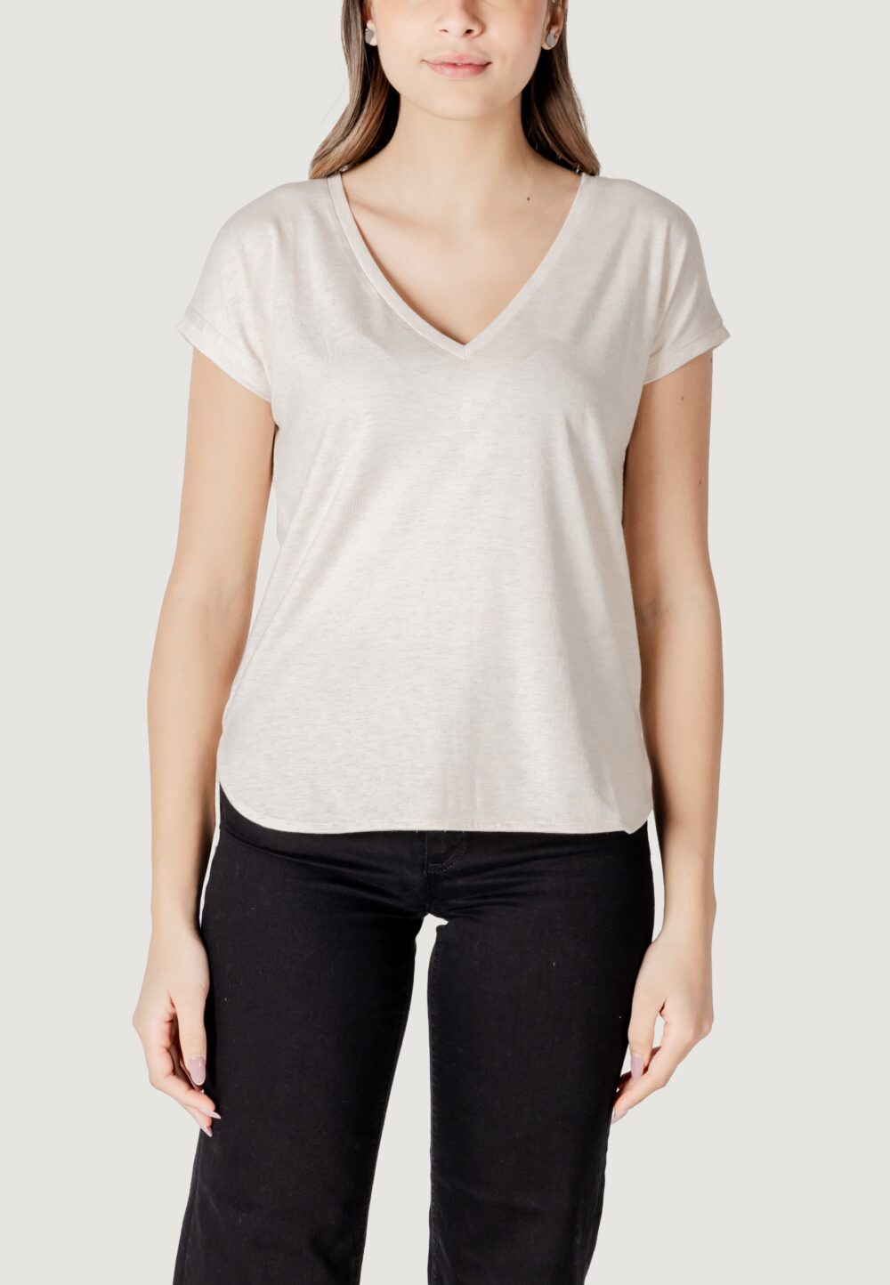 T-shirt ICHI ihrebel ss12 Beige chiaro - Foto 1