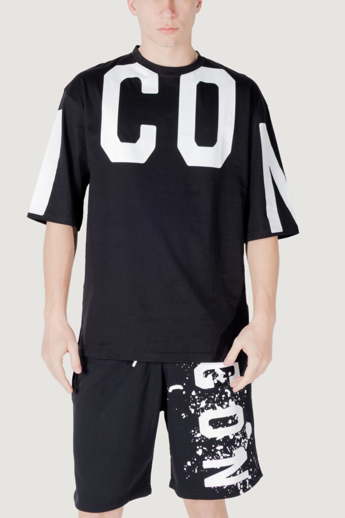 T-shirt Icon  Nero – Bianco