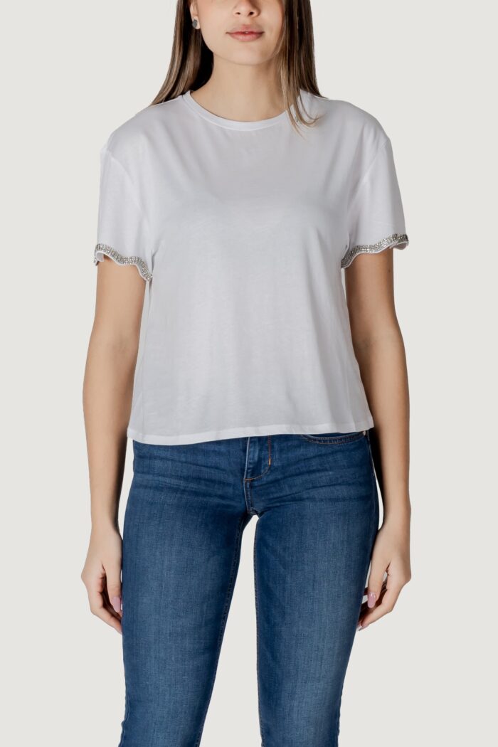 T-shirt Liu-Jo ecs moda m/c Bianco