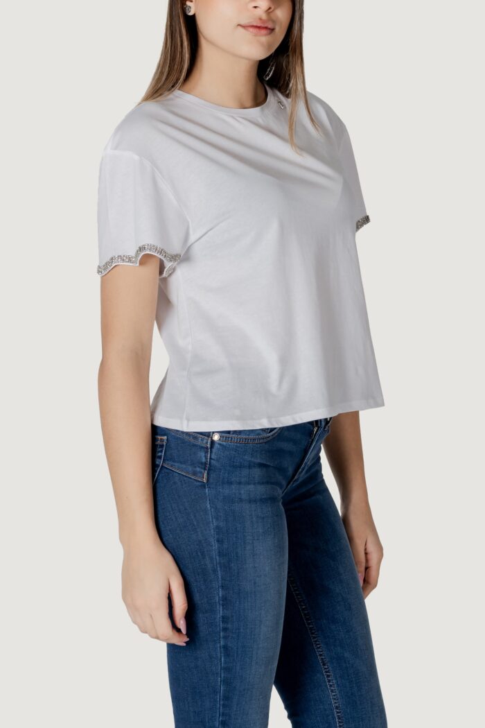 T-shirt Liu-Jo ecs moda m/c Bianco