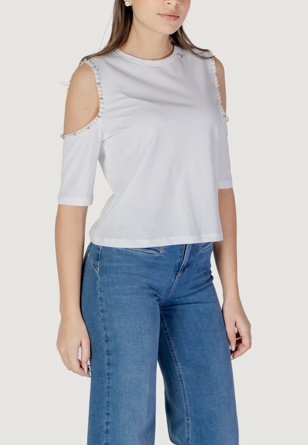 T-shirt Liu-Jo ecs moda m/l Bianco - Foto 1