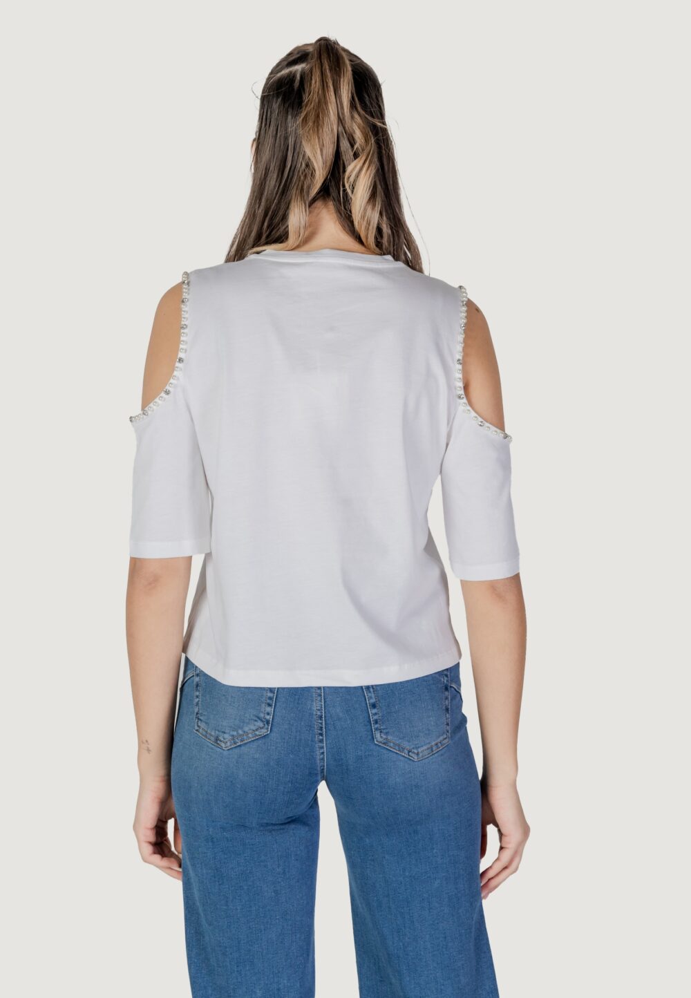 T-shirt Liu-Jo ecs moda m/l Bianco - Foto 2