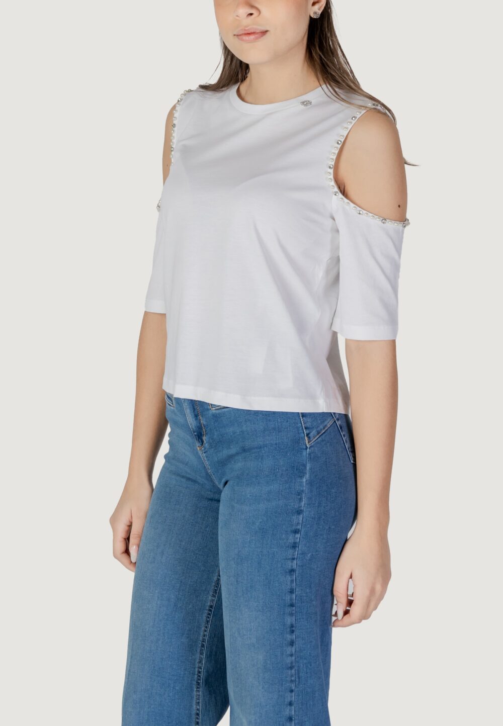 T-shirt Liu-Jo ecs moda m/l Bianco - Foto 3