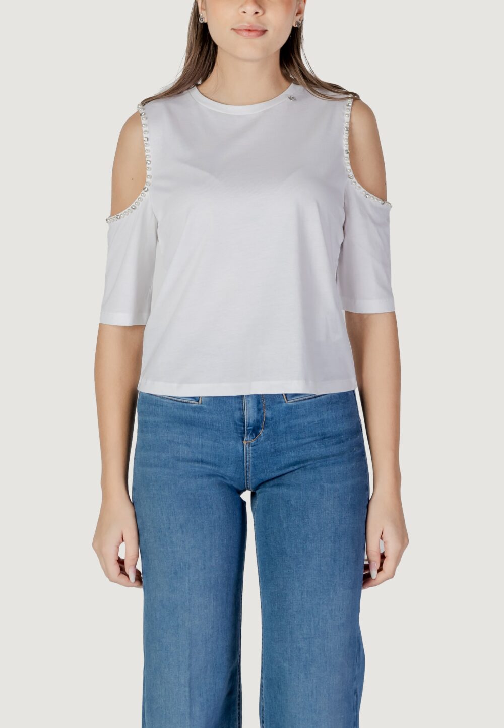 T-shirt Liu-Jo ecs moda m/l Bianco - Foto 4