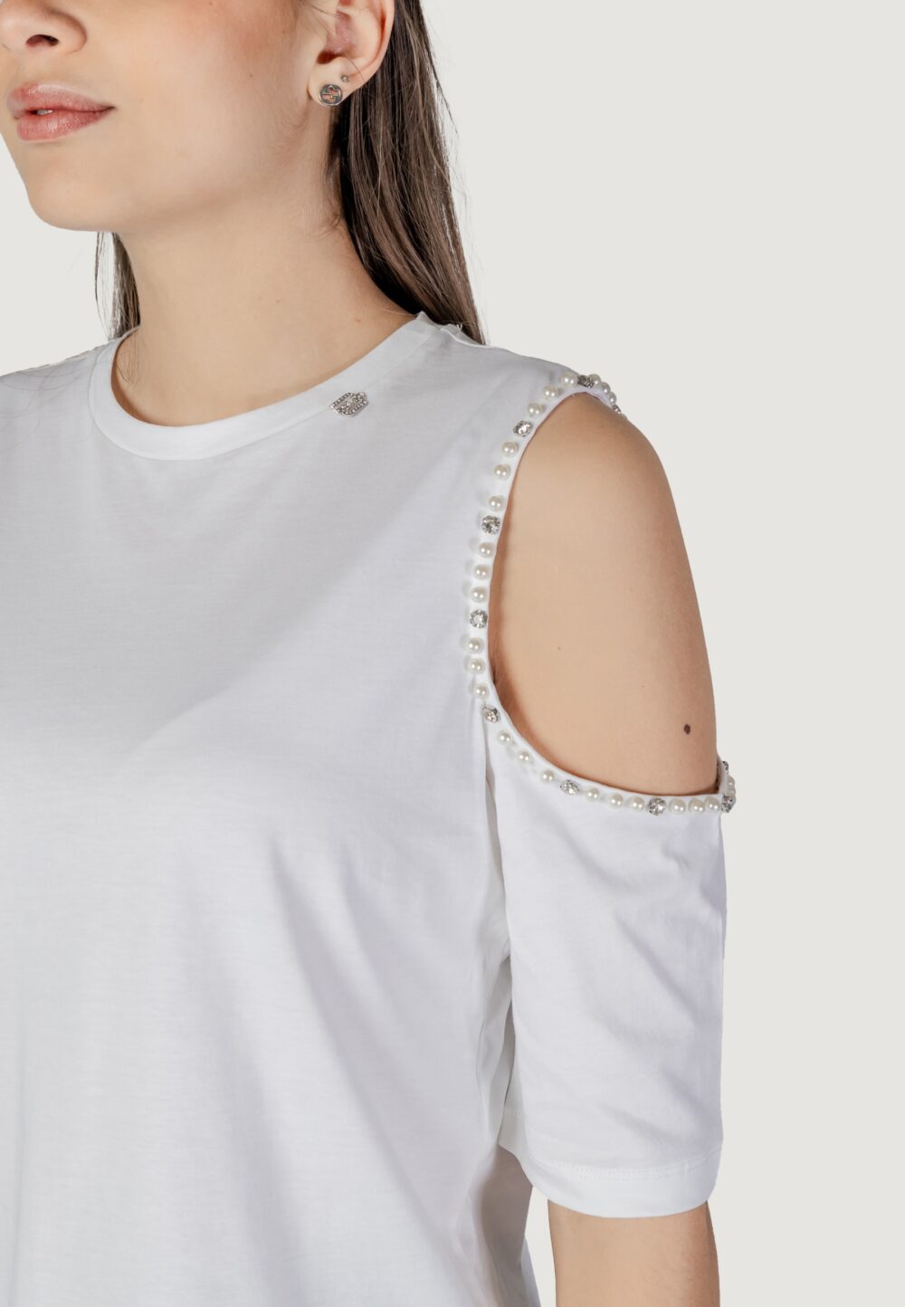 T-shirt Liu-Jo ecs moda m/l Bianco - Foto 5