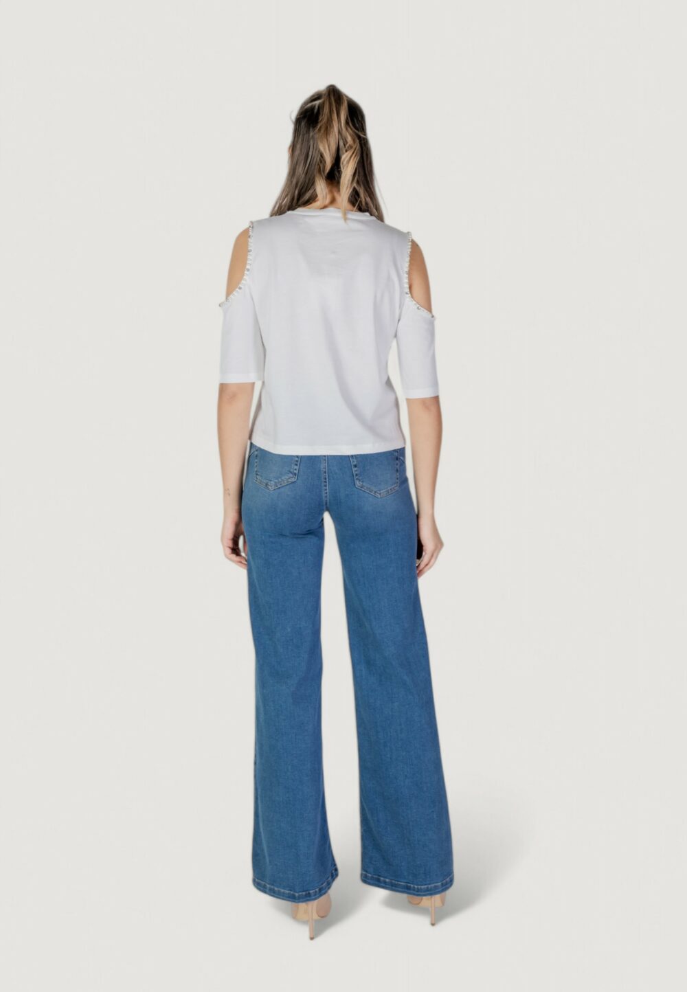 T-shirt Liu-Jo ecs moda m/l Bianco - Foto 8