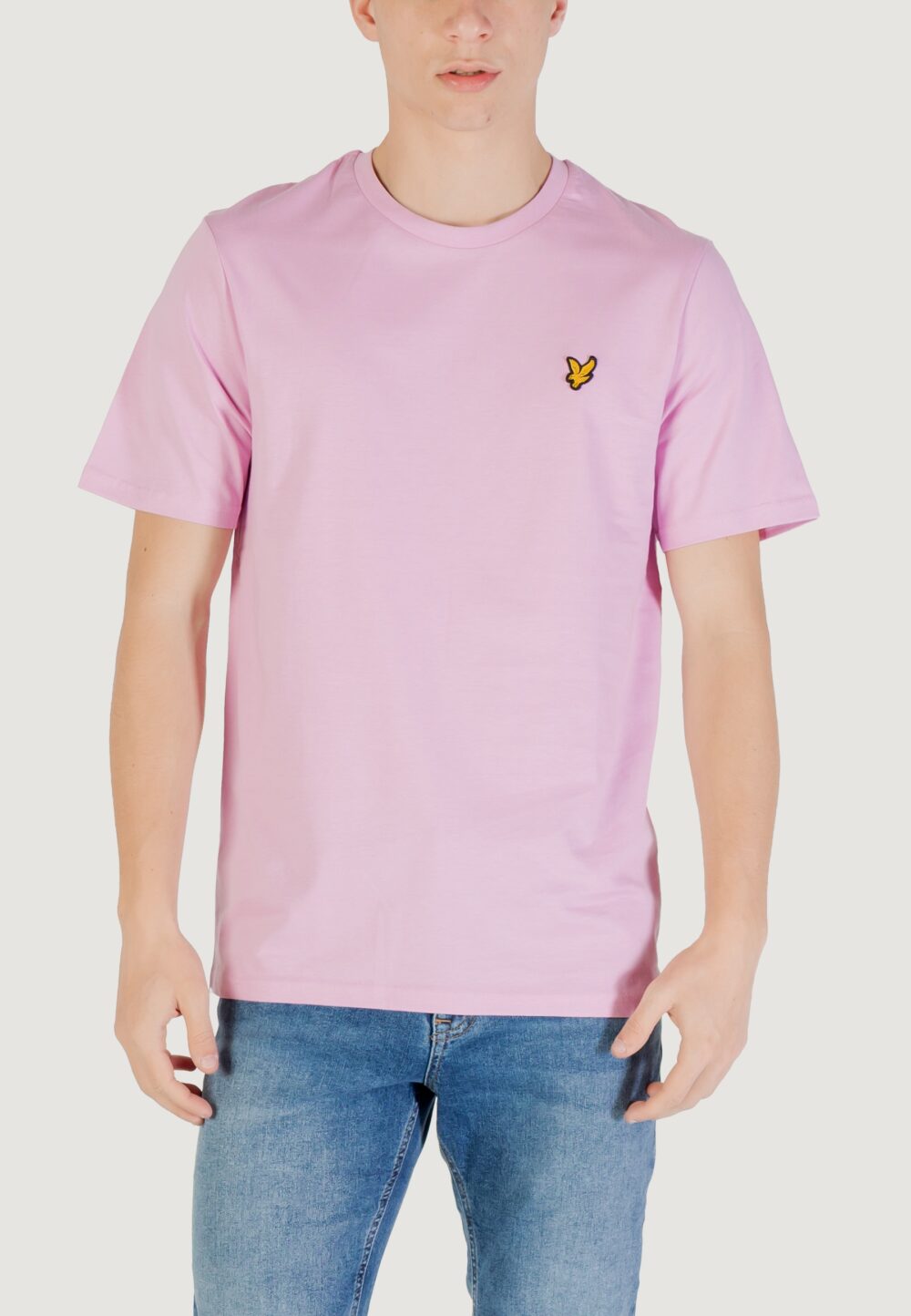 T-shirt Lyle & Scott Rosa - Foto 1