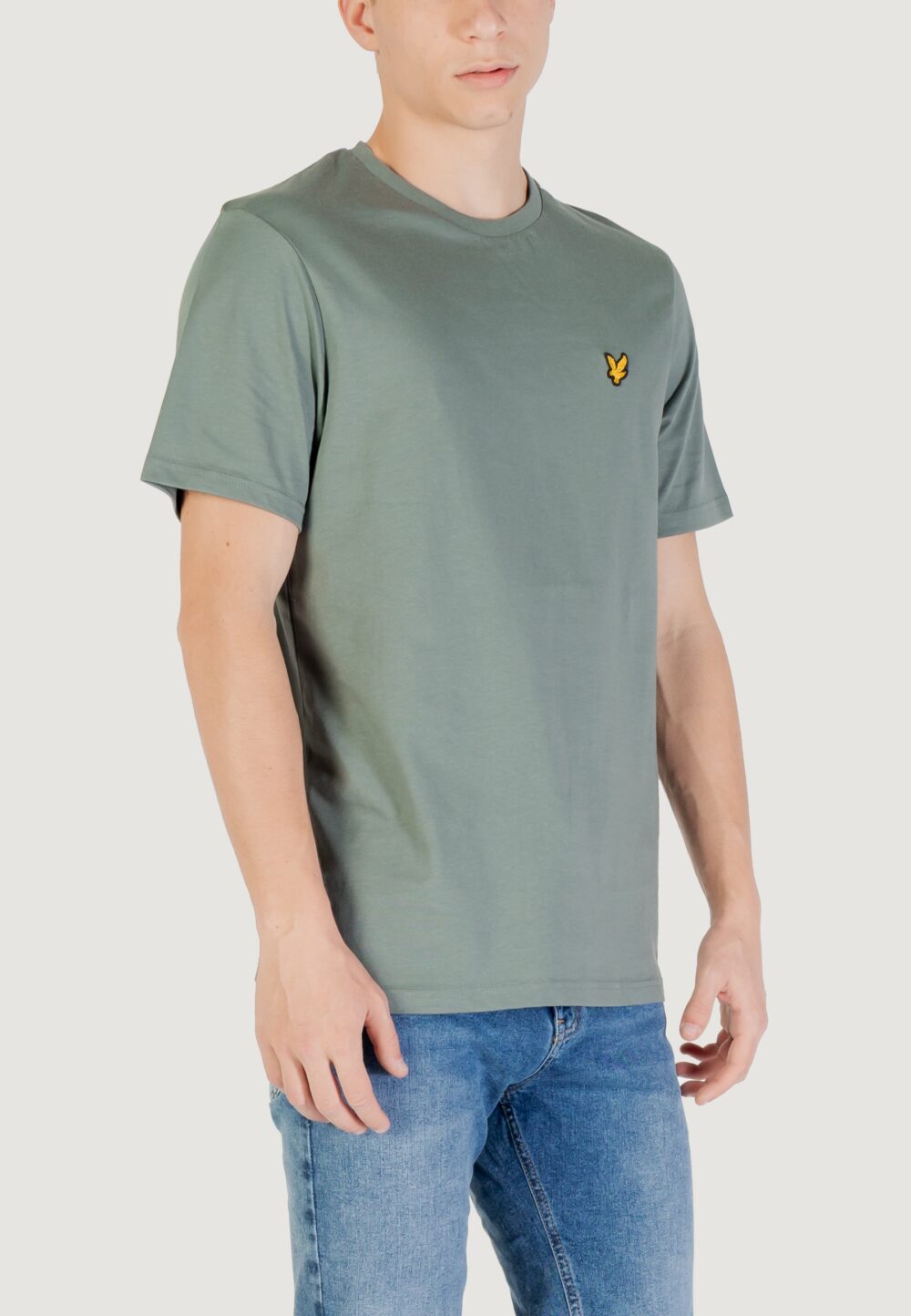 T-shirt Lyle & Scott VERDE SALVIA - Foto 3