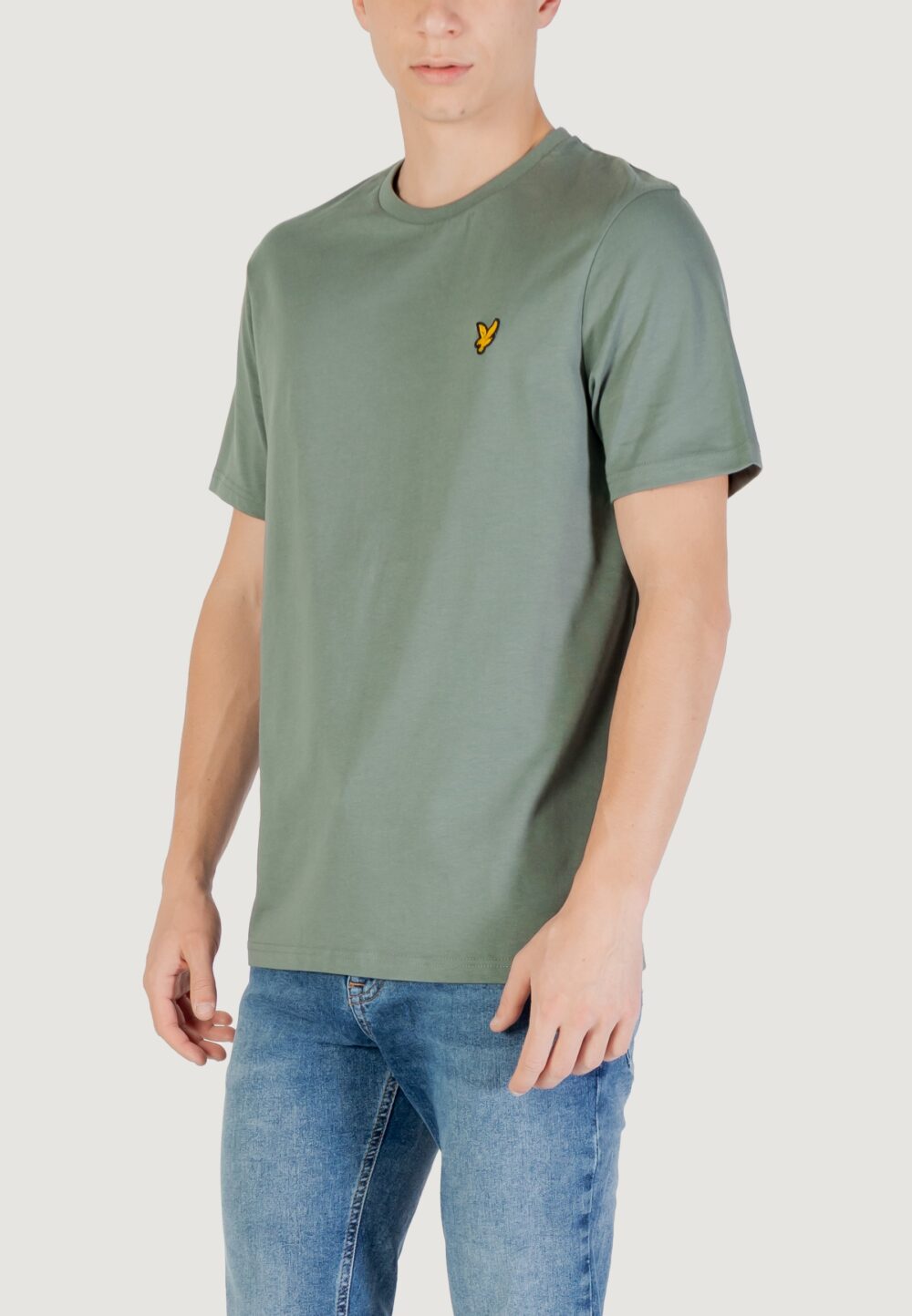 T-shirt Lyle & Scott VERDE SALVIA - Foto 4