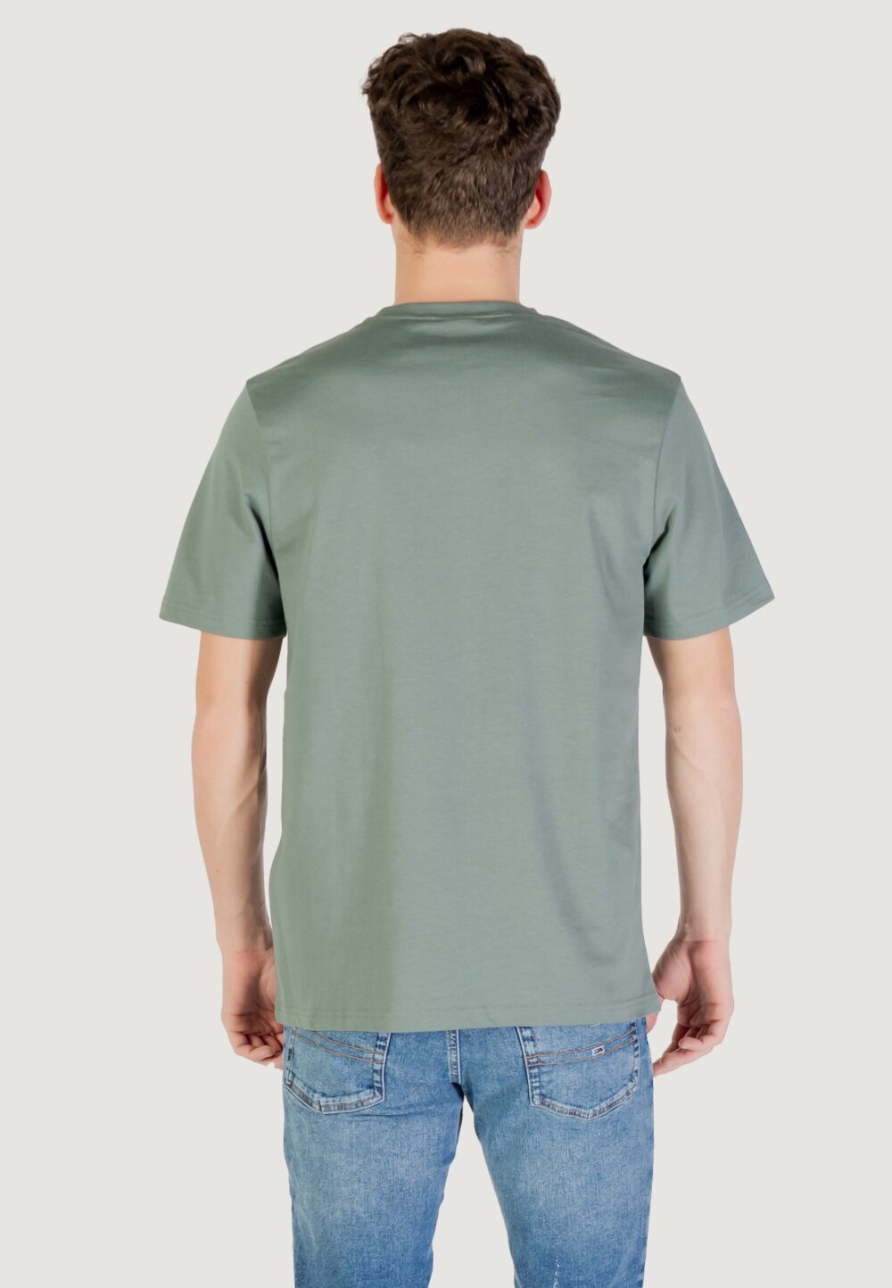 T-shirt Lyle & Scott VERDE SALVIA - Foto 5