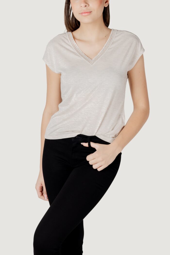 T-shirt Morgan De Toi  Beige