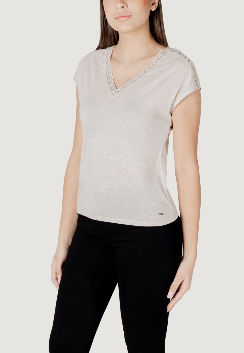 T-shirt Morgan De Toi Beige - Foto 2