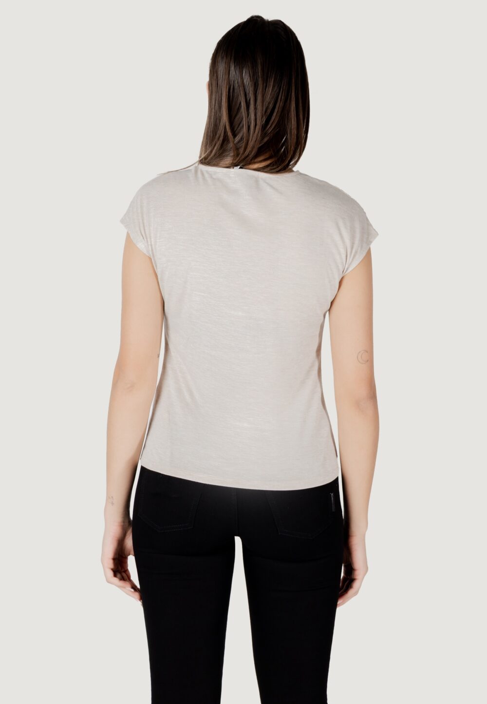 T-shirt Morgan De Toi Beige - Foto 4