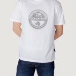 T-shirt Napapijri s-bollo ss 2 Bianco - Foto 1