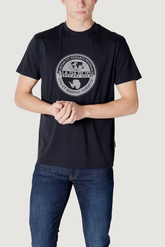 T-shirt Napapijri s-bollo ss 2 Nero