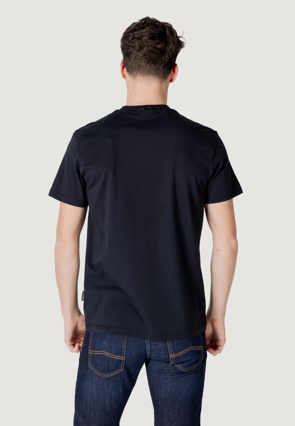 T-shirt Napapijri s-bollo ss 2 Nero - Foto 2