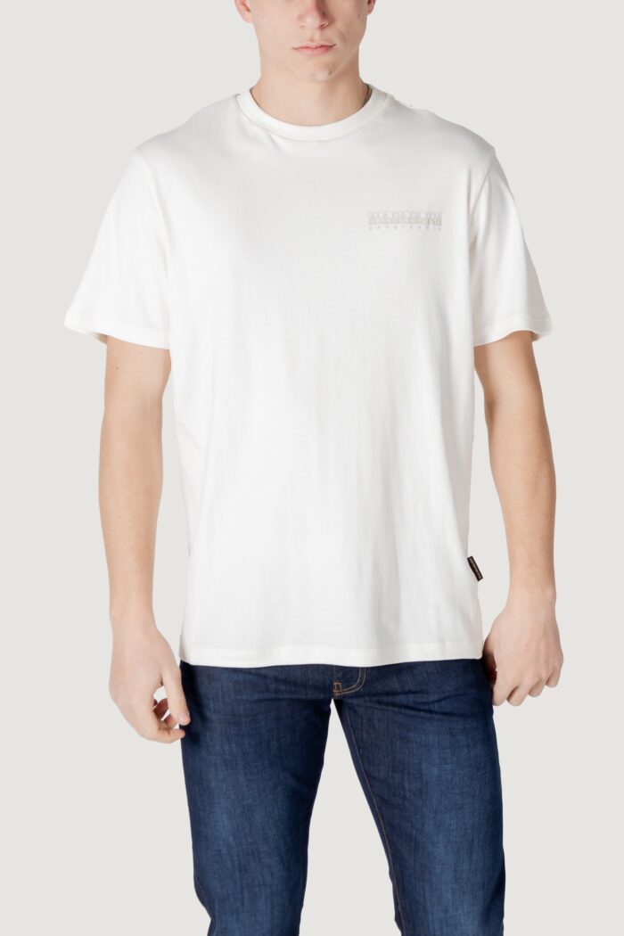 T-shirt Napapijri s-vanni ss Panna