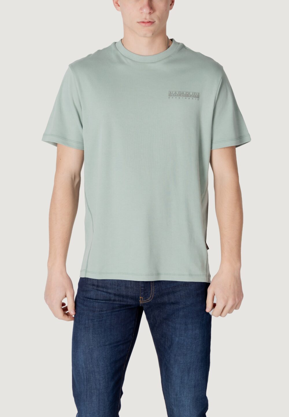 T-shirt Napapijri s-vanni ss VERDE SALVIA - Foto 1