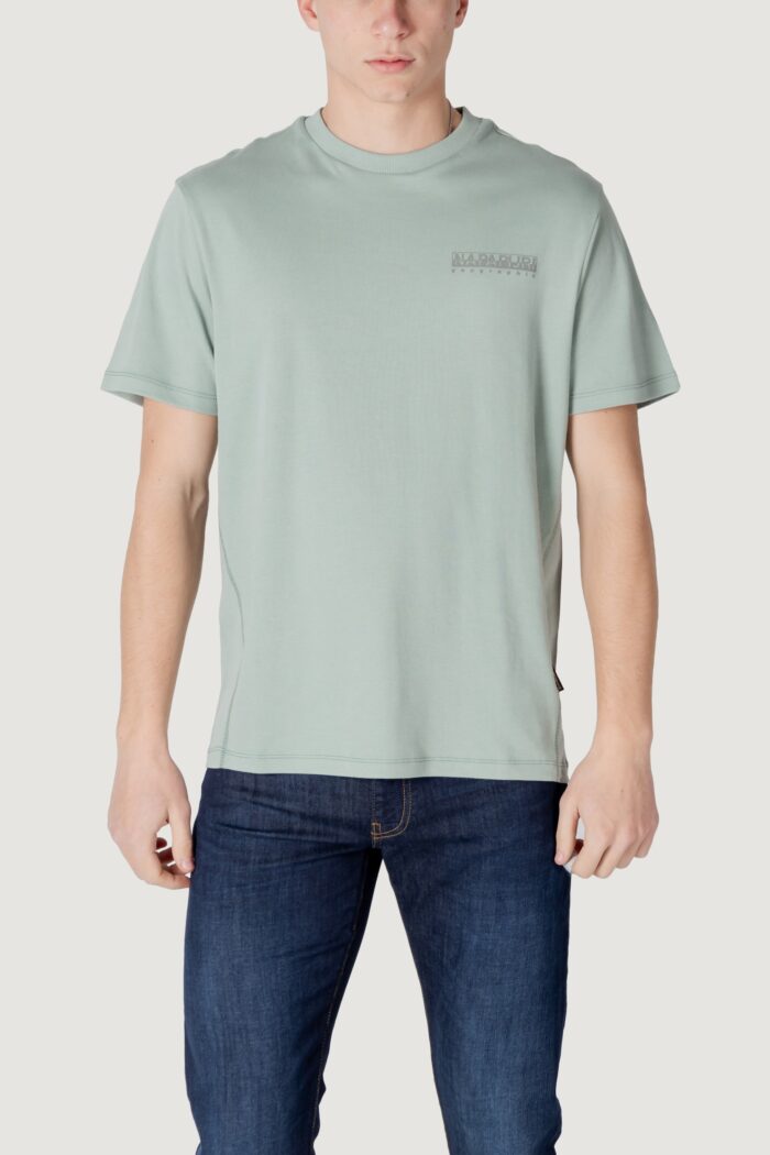 T-shirt Napapijri s-vanni ss VERDE SALVIA