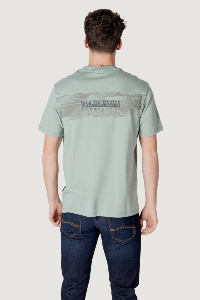 T-shirt Napapijri s-vanni ss VERDE SALVIA