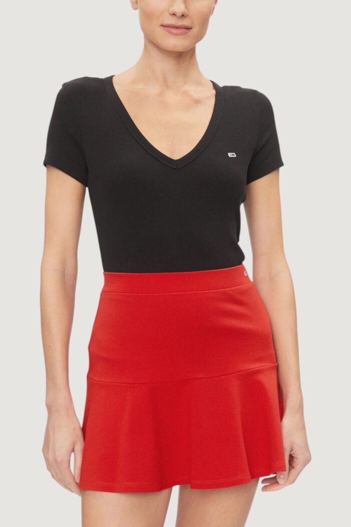 T-shirt Tommy Hilfiger Jeans tjw essential Nero