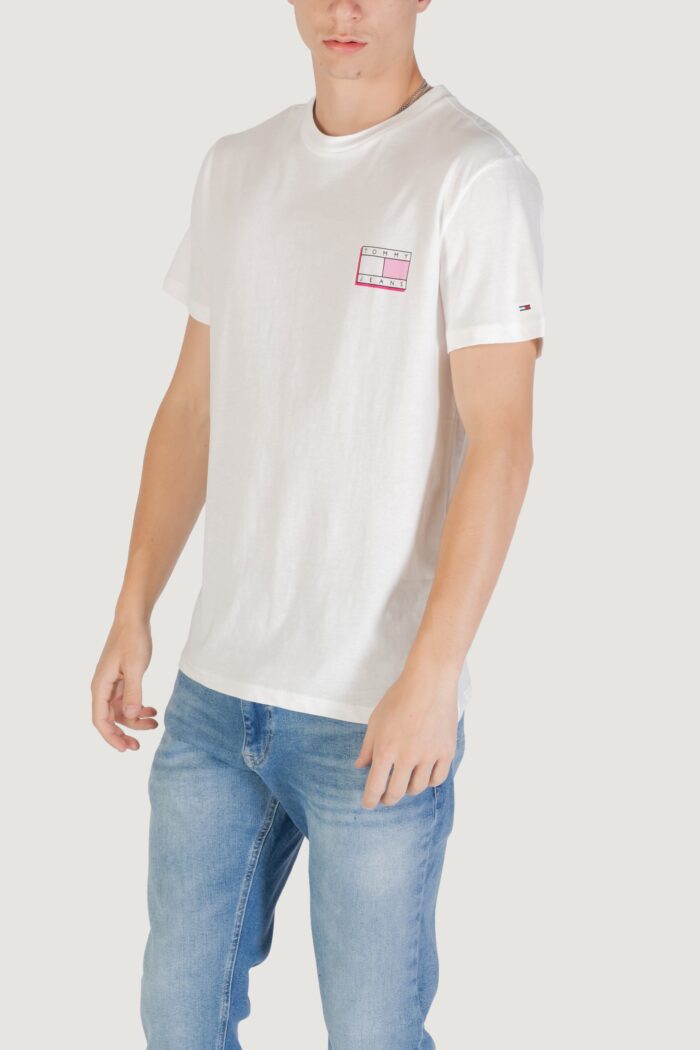 T-shirt Tommy Hilfiger Jeans tjm slim pop color f Panna