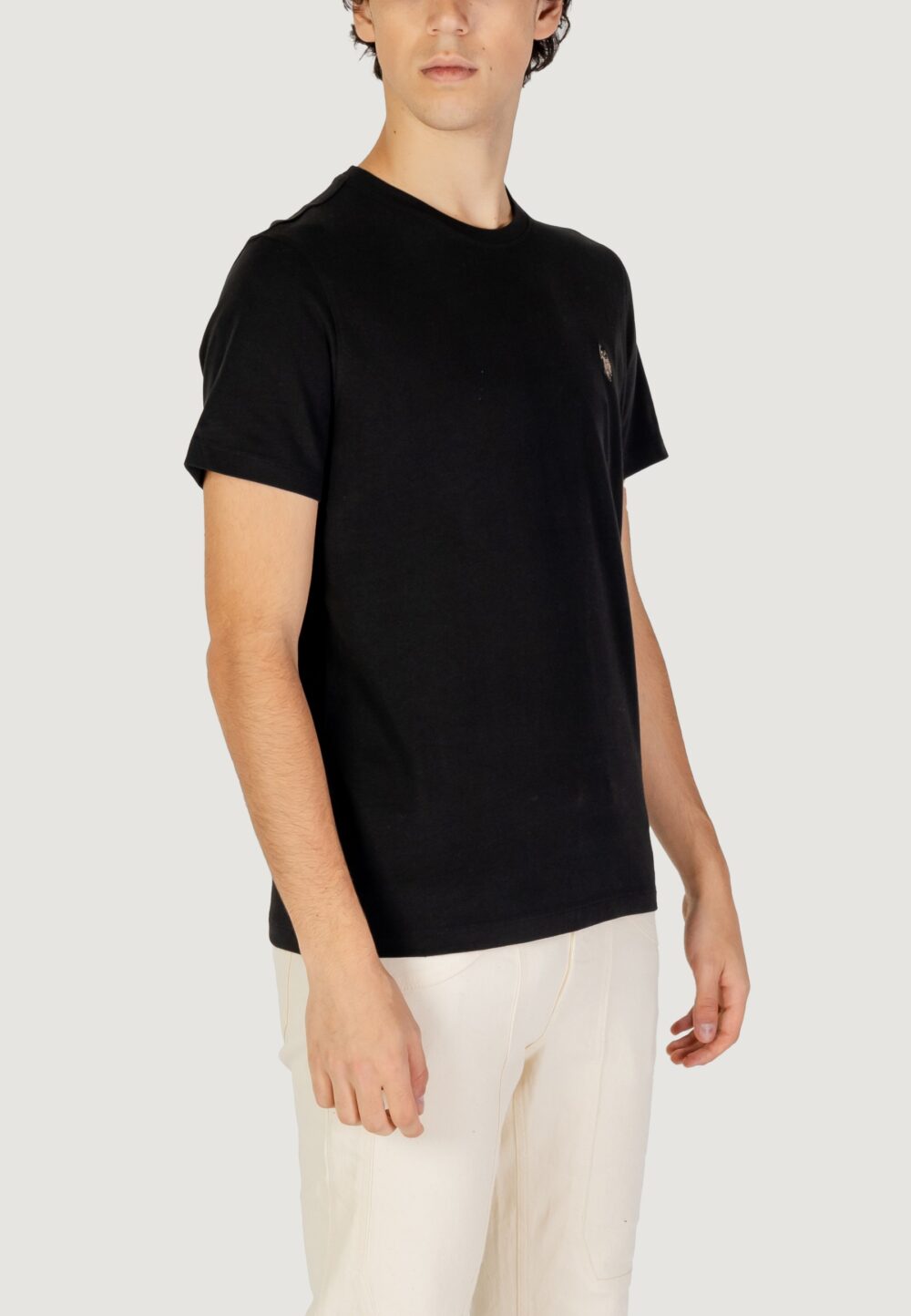 T-shirt U.S. Polo Assn. Nero - Foto 3