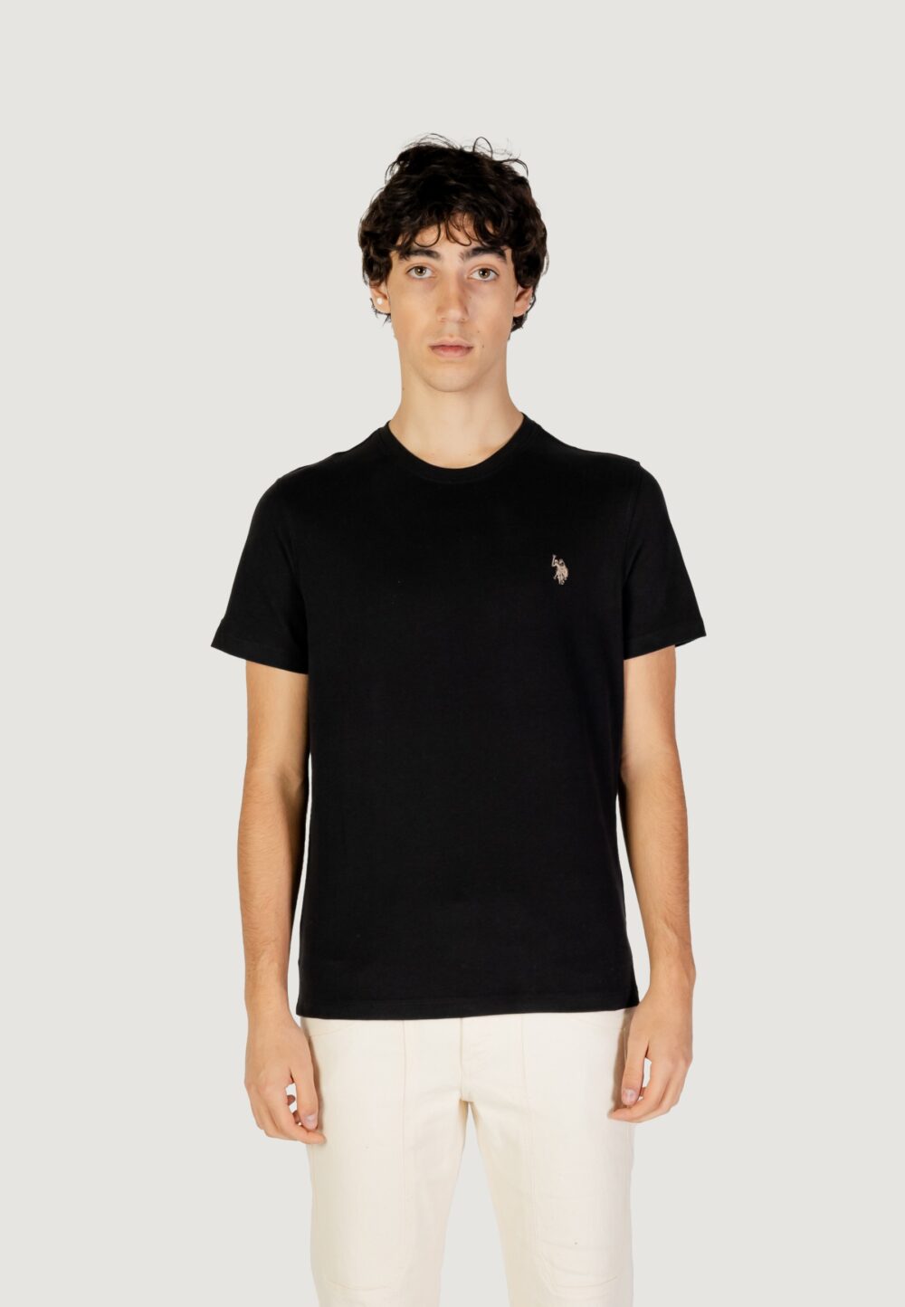 T-shirt U.S. Polo Assn. Nero - Foto 8