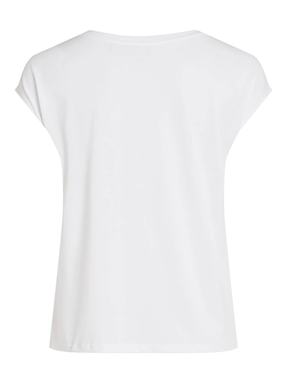 T-shirt Vila Clothes vimodala v-neck s/s su noos Bianco - Foto 5