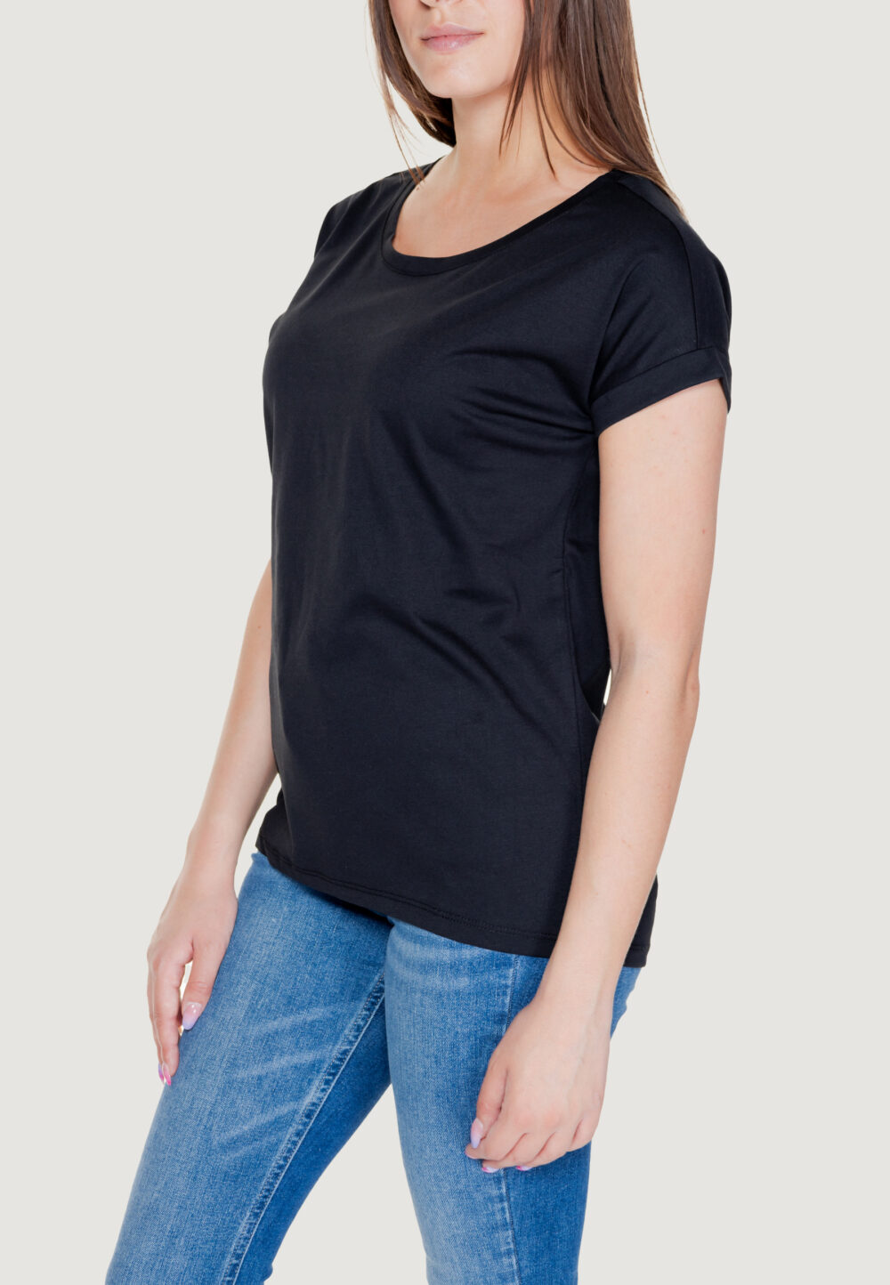 T-shirt Vila Clothes vidreamers new pure noos Nero - Foto 4