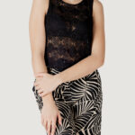 Top Jacqueline de Yong jdyeva s/l o-neck top jrs dia Nero - Foto 1