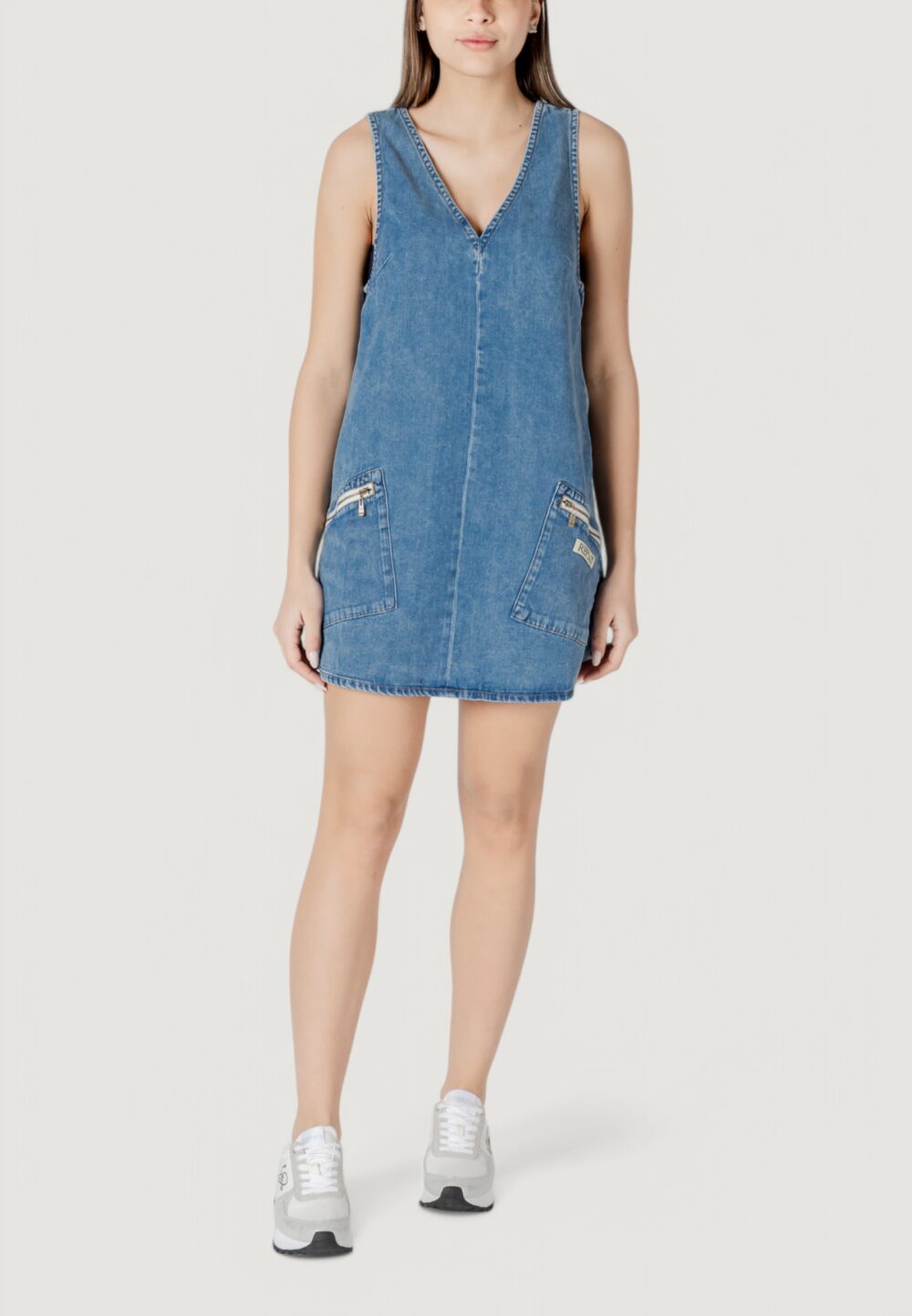 Vestito corto Replay Denim - Foto 5
