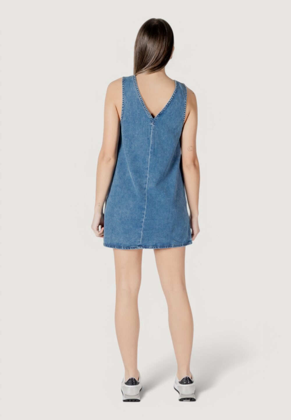 Vestito corto Replay Denim - Foto 4
