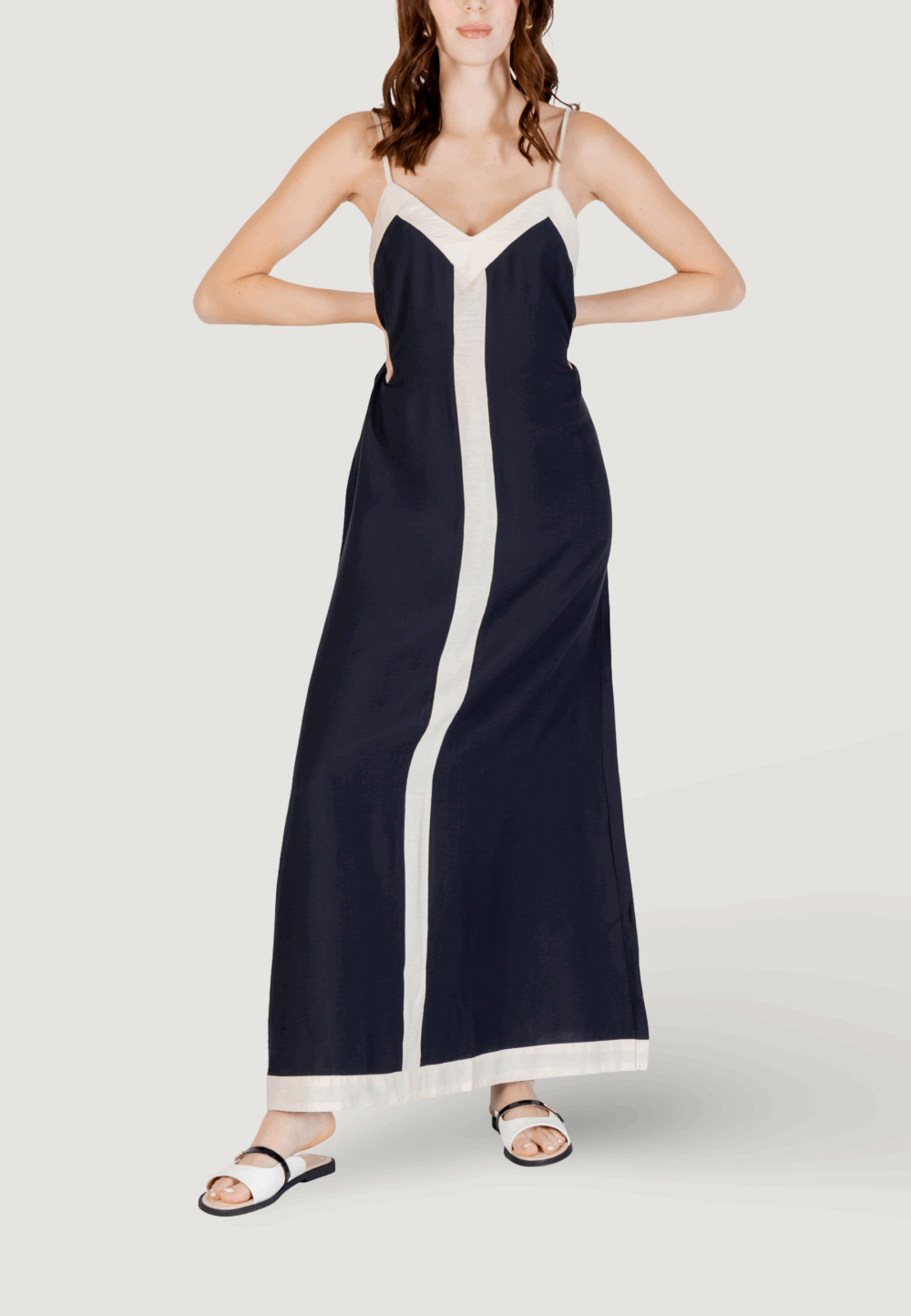 Vestito lungo Vero Moda vmdenise singlet ankle wvn btq ga Nero - Foto 1